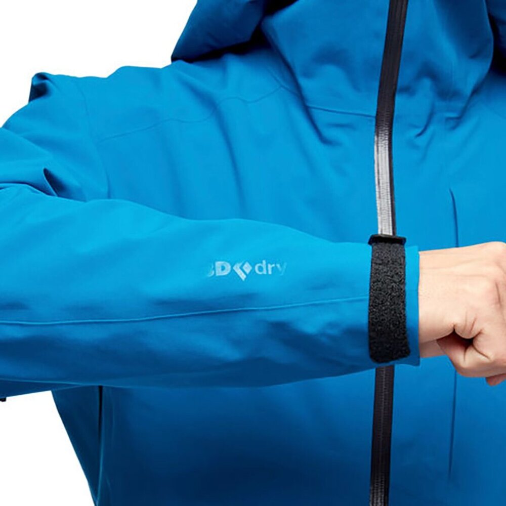 Black Diamond Men’s Recon Stretch Ski Shell – Kingfisher Blue – Size L - Picture 7 of 16